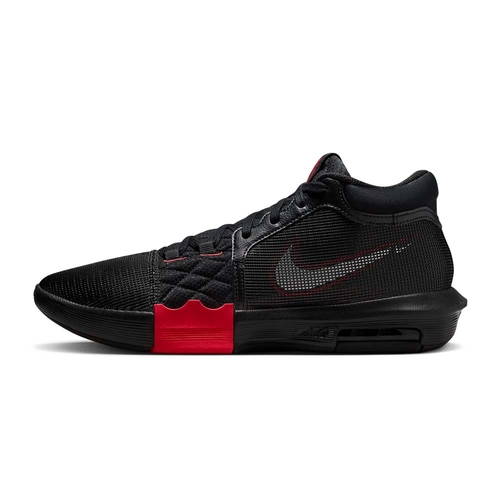 Lebron shoes black red online