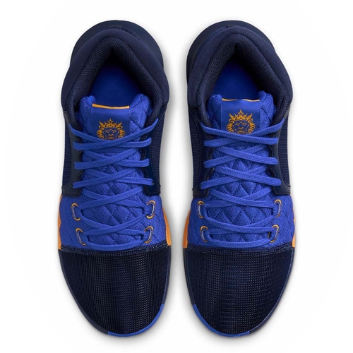 NIKE LEBRON WITNESS 8 EP BASKETBALL SHOES 'NAVY BLUE/UNIVERSITY GOLD'