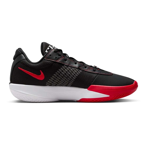 NIKE AIR ZOOM GT CUT ACADEMY EP BASKETBALL SHOES 'BLACK/UNIVERSITY RED'