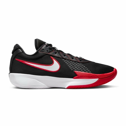 NIKE AIR ZOOM GT CUT ACADEMY EP BASKETBALL SHOES 'BLACK/UNIVERSITY RED'