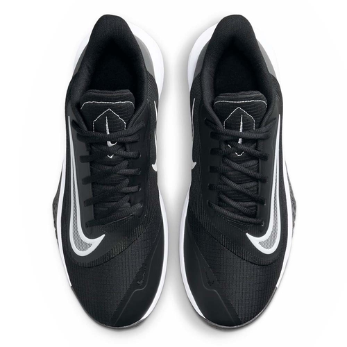 NIKE PRECISION 7 BASKETBALL SHOES 'BLACK/GREY/WHITE'