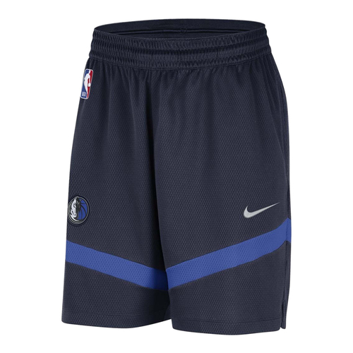 Nike Nike Dallas Mavericks Icon Practice Dri Fit Nba 8 Inches Shorts Navy Blue NBA