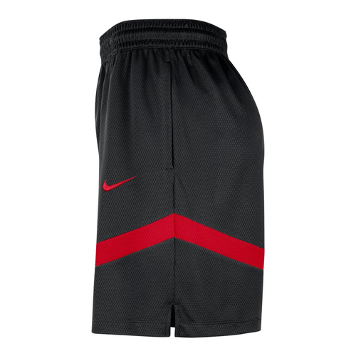 NIKE CHICAGO BULLS ICON PRACTICE DRI-FIT NBA 8 INCHES SHORTS 'BLACK'