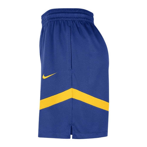 NIKE GOLDEN STATE WARRIORS ICON PRACTICE DRI-FIT NBA 8 INCHES SHORTS 'BLUE'