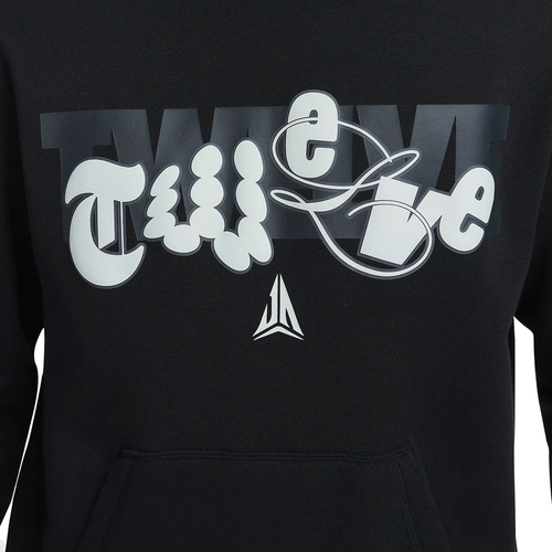 NIKE JA MORANT CLUB FLEECE BASKETBALL MEN'S HOODIE 'BLACK'