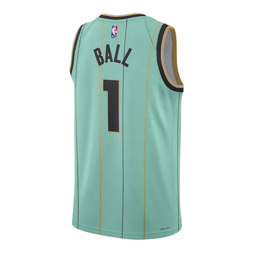 JORDAN LAMELO BALL CHARLOTTE HORNETS 2024/25 CITY EDITION DRI-FIT NBA SWINGMAN JERSEY 'MINT'