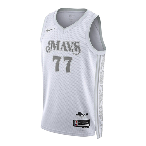 NIKE LUKA DONCIC DALLAS MAVERICKS 2024/25 CITY EDITION DRI-FIT NBA SWINGMAN JERSEY 'WHITE'