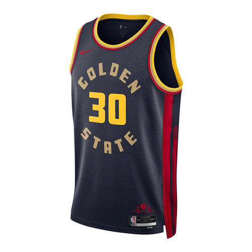 Nike Nike Stephen Curry Golden State Warriors 2024 25 City Edition Dri Fit Nba Swingman Jersey Navy Blue NBA