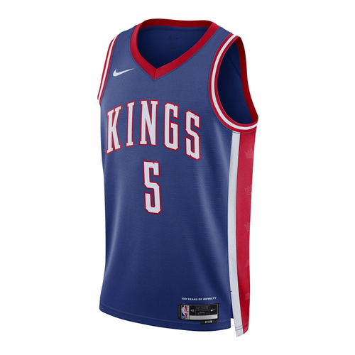 NIKE DE'AARON FOX SACRAMENTO KINGS 2024/25 CITY EDITION DRI-FIT NBA SWINGMAN JERSEY 'BLUE'