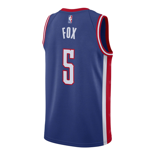 NIKE DE'AARON FOX SACRAMENTO KINGS 2024/25 CITY EDITION DRI-FIT NBA SWINGMAN JERSEY 'BLUE'