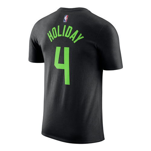 Nike Nike Jrue Holiday Boston Celtics Essential City Edition Nba T Shirt Black NBA