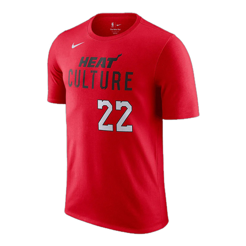 NIKE JIMMY BUTLER MIAMI HEAT ESSENTIAL CITY EDITION NBA T-SHIRT 'RED'