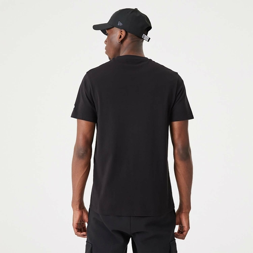NEW ERA BROOKLYN NETS NBA SCRIPT T-SHIRT 'BLACK/WHITE'