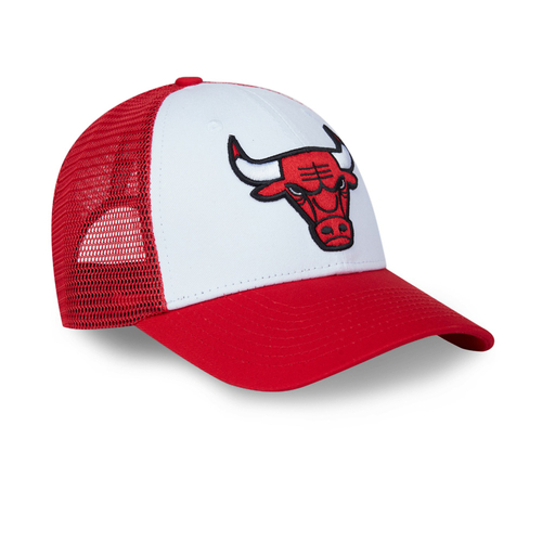 NBA CHICAGO BULLS TRUCKER CAP 'RED'