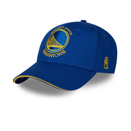 NBA GOLDEN STATE WARRIORS BASEBALL ADJUSTABLE CAP 'ROYAL BLUE'