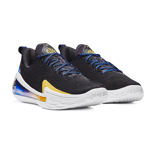 UA CURRY 12 'DUB NATION' BASKETBALL SHOES 'BLACK / TEAM ROYAL / TAXI'