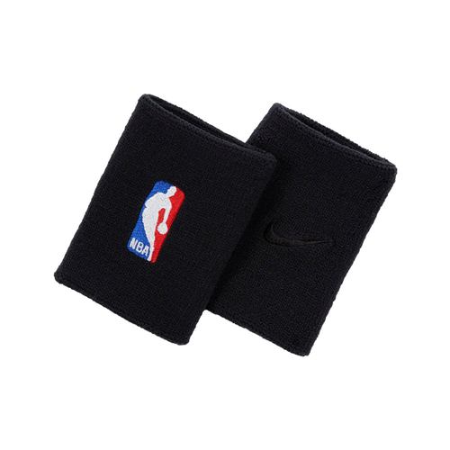 NIKE NBA DRI-FIT BASKETBALL WRISTBANDS (1 PAIR) 'BLACK'