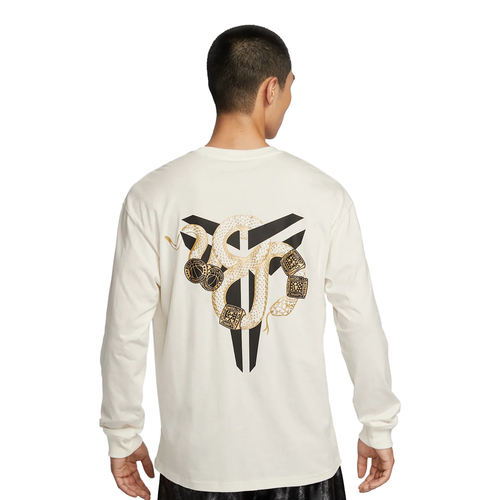 NIKE KOBE YEAR OF MAMBA MAX90 LONG-SLEEVE T-SHIRT 'WHITE'