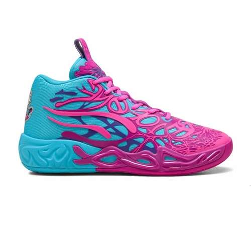 PUMA LAMELO BALL MB.04 'IRIDESCENT HORNETS' BASKETBALL SHOES 'PINK/BLUE'