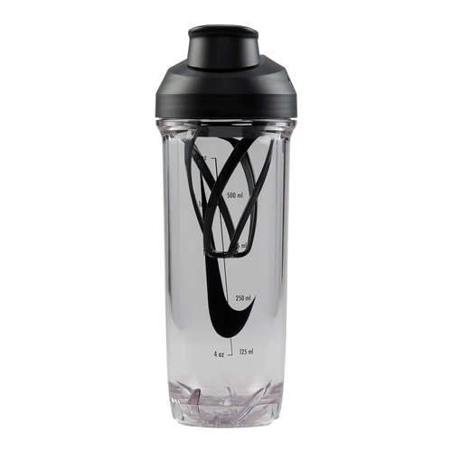 NIKE TR RECHARGE SHAKER BOTTLE 2.0 710 ML 'CLEAR/BLACK'