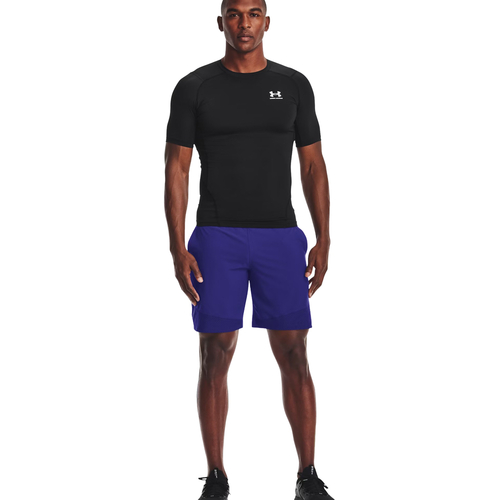 UA HEATGEAR SHORT SLEEVE COMPRESSION T-SHIRT 'BLACK'