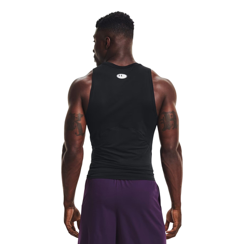 UA HEATGEAR COMPRESSION TANK 'BLACK'