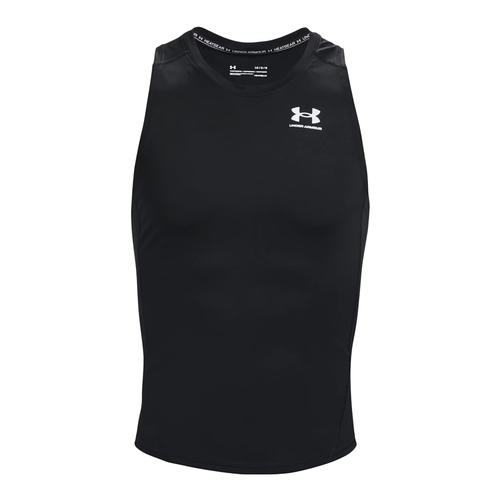 UA HEATGEAR COMPRESSION TANK 'BLACK'