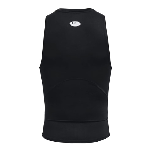 UA HEATGEAR COMPRESSION TANK 'BLACK'