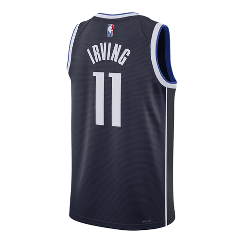 JORDAN KYRIE IRVING DALLAS MAVERICKS STATEMENT EDITION NBA DRI-FIT SWINGMAN JERSEY 'NAVY BLUE'
