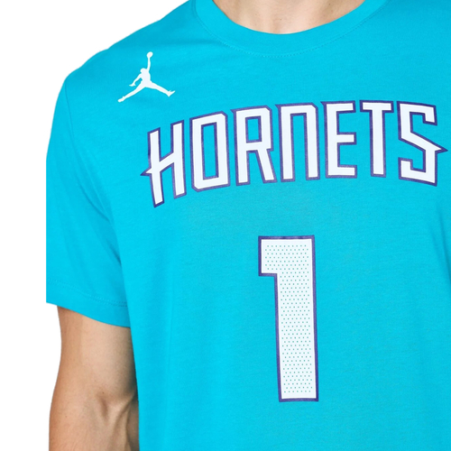 JORDAN LAMELO BALL CHARLOTTE HORNETS NBA T-SHIRT 'LIGHT BLUE'