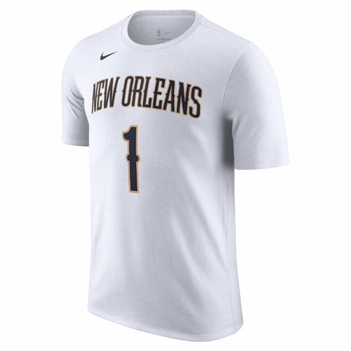 Nike - Nike New Orleans Pelicans Zion Williamson T-Shirt 'White' - NBA