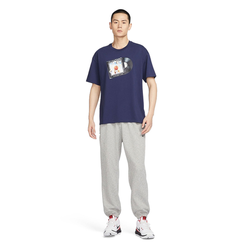 NIKE OFF COURT MAX90 T-SHIRT 'NAVY BLUE'