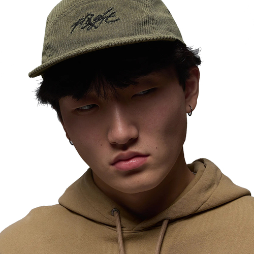 JORDAN FLY JUMPMAN CAP 'MEDIUM OLIVE/BLACK'