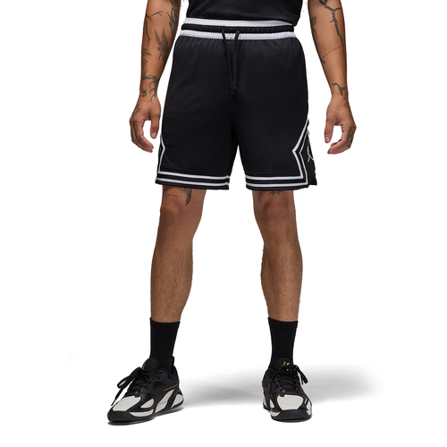 JORDAN SPORT DRI-FIT MESH DIAMOND SHORTS 'BLACK'