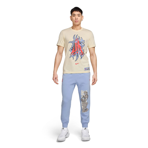 NIKE JA MORANT BASKETBALL T-SHIRT 'COCONUT MILK'