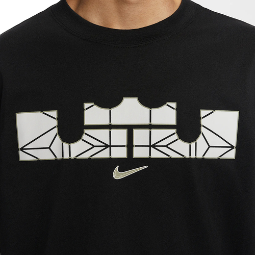 NIKE LEBRON MAX90 LONG-SLEEVE BASKETBALL T-SHIRT 'BLACK'