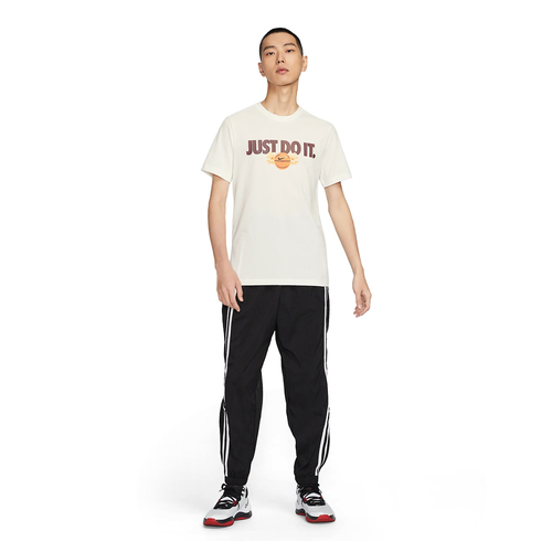 NIKE DRI-FIT BASKETBALL T-SHIRT 'WHITE/SAIL'