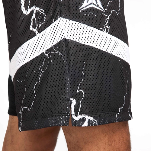 NIKE JA MORANT DRI-FIT ICON 6 INCHES SHORTS 'BLACK/WHITE'