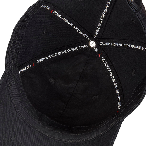 JORDAN CLUB UNSTRUCTURED CURVED-BILL CAP 'BLACK'