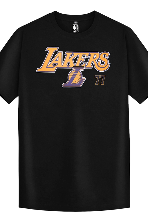 NBA - NBA LUKA DONCIC LOS ANGELES LAKERS CLASSIC T-SHIRT 'BLACK' - NBA