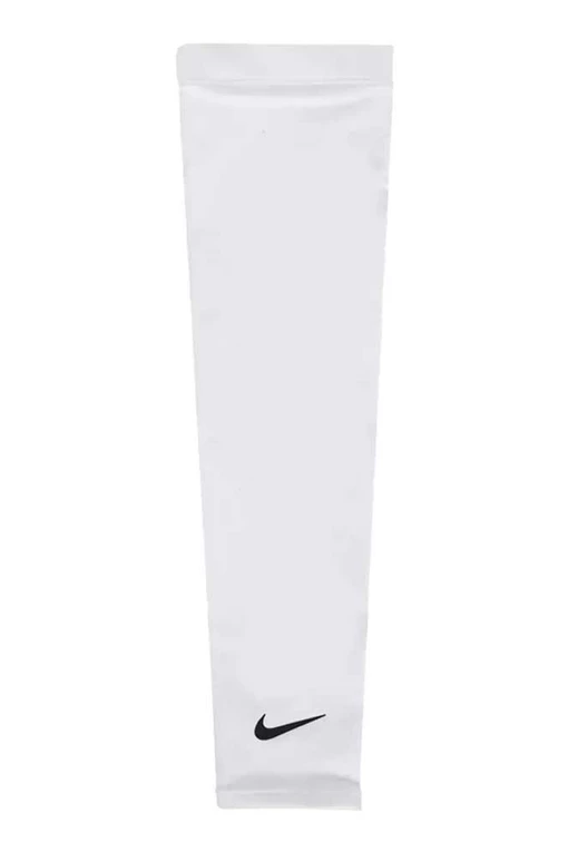white nike forearm sleeve