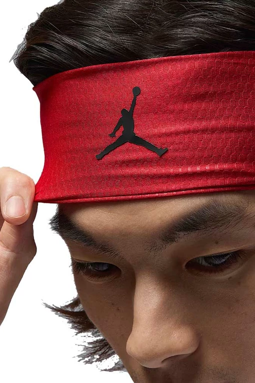 black and red jordan headband