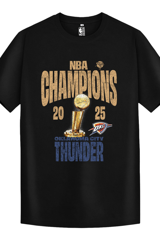 NBA - Oklahoma City Thunder 2025 NBA Champions T-Shirt