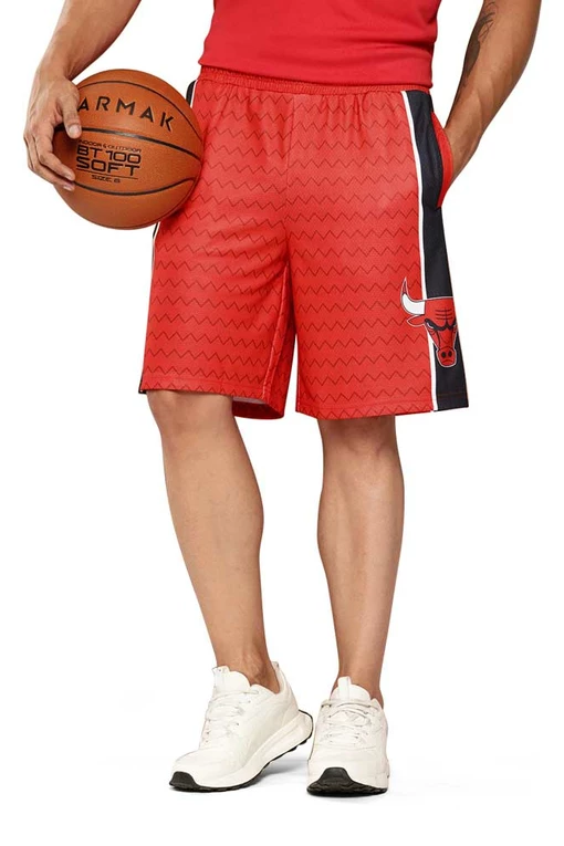 NBA CHICAGO BULLS GAME DAY SHORTS 'RED'