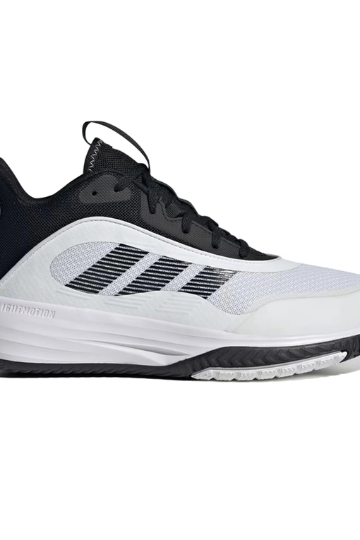 ADIDAS MEN'S OWN THE GAME BASKETBALL SHOES 'CLOUD WHITE CORE BLACK'