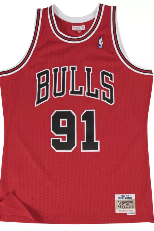 Mitchell & Ness - SWINGMAN JERSEY CHICAGO BULLS ROAD 1997-98  