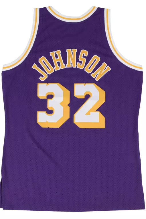Mitchell & Ness - SWINGMAN JERSEY LOS ANGELES LAKERS ROAD