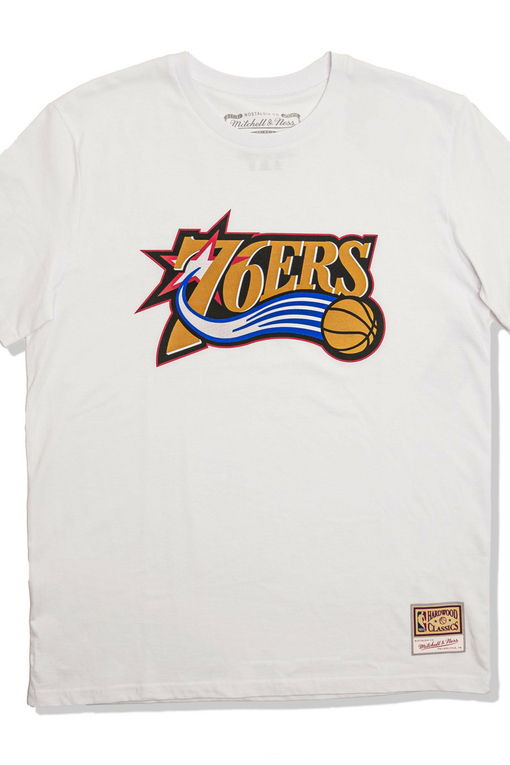 Mitchell & Ness - NBA PHILADELPHIA 76ERS TEAM LOGO T-SHIRT