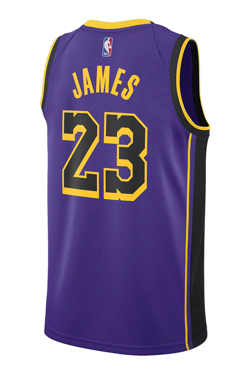 JORDAN LOS ANGELES LAKERS LEBRON JAMES DRI-FIT NBA STATEMENT EDITION  2022/23 JERSEY 'PURPLE'