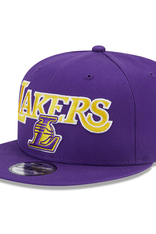 NEW ERA LOS ANGELES LAKERS NBA PATCH 9FIFTY SNAPBACK CAP 'PURPLE/GOLD'
